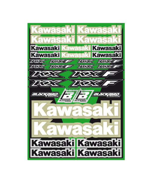 Kit Adhesivos Universal Blackbird Kawasaki 5430